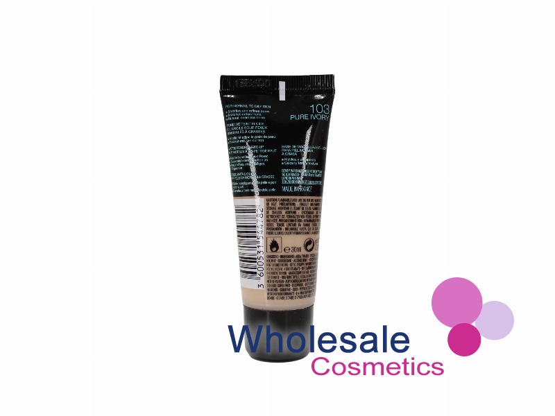 6 x Maybelline Fit Me Matte & Poreless Liquid Foundation - 103 PURE IVORY